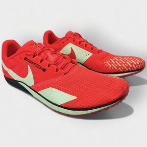 Nike Zoom Rival XC 6 Bright Crimson Vapor Green Size 11.5 Cross-Country Spikes